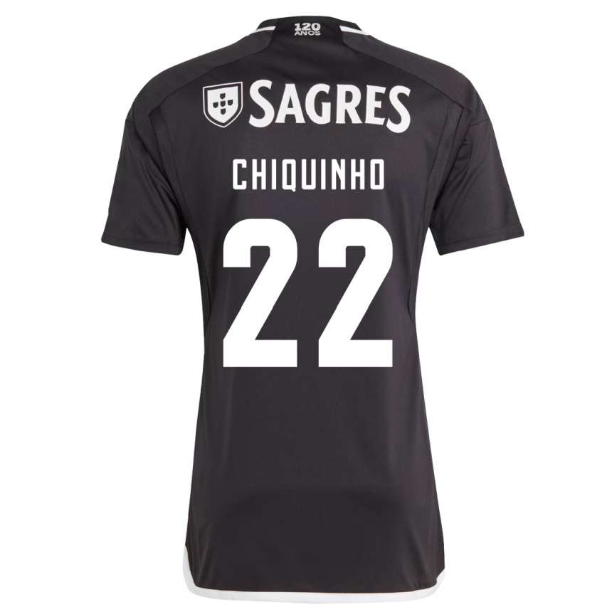 Niño Fútbol Camiseta Chiquinho #22 Negro 2ª Equipación 2023/24 México