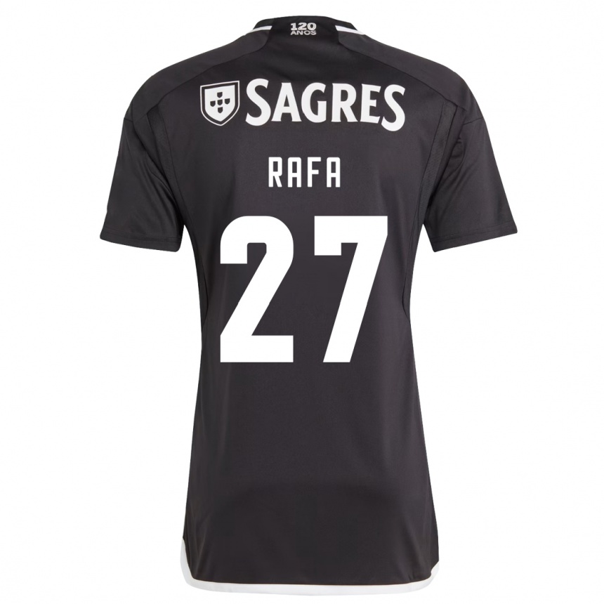 Niño Fútbol Camiseta Rafa #27 Negro 2ª Equipación 2023/24 México