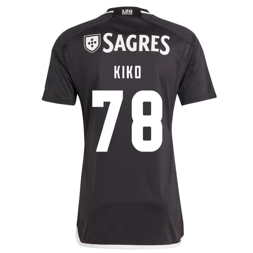 Niño Fútbol Camiseta Kiko #78 Negro 2ª Equipación 2023/24 México