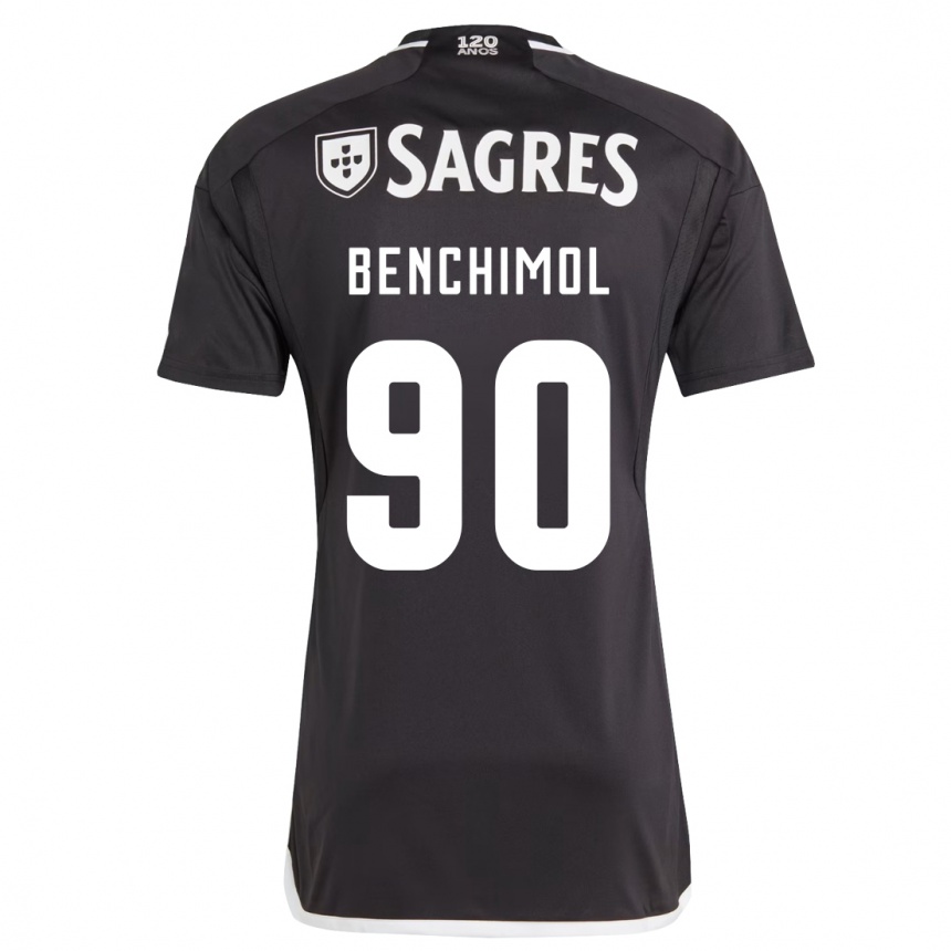 Niño Fútbol Camiseta Benchimol #90 Negro 2ª Equipación 2023/24 México