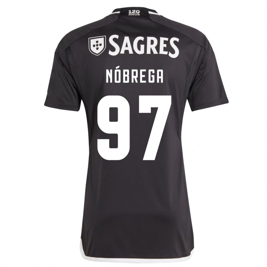 Niño Fútbol Camiseta Ricardo Nóbrega #97 Negro 2ª Equipación 2023/24 México