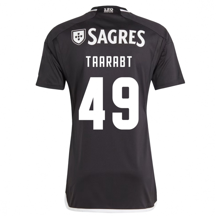 Niño Fútbol Camiseta Adel Taarabt #49 Negro 2ª Equipación 2023/24 México