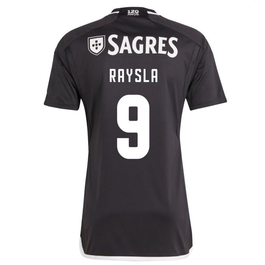 Niño Fútbol Camiseta Nycole Raysla #9 Negro 2ª Equipación 2023/24 México