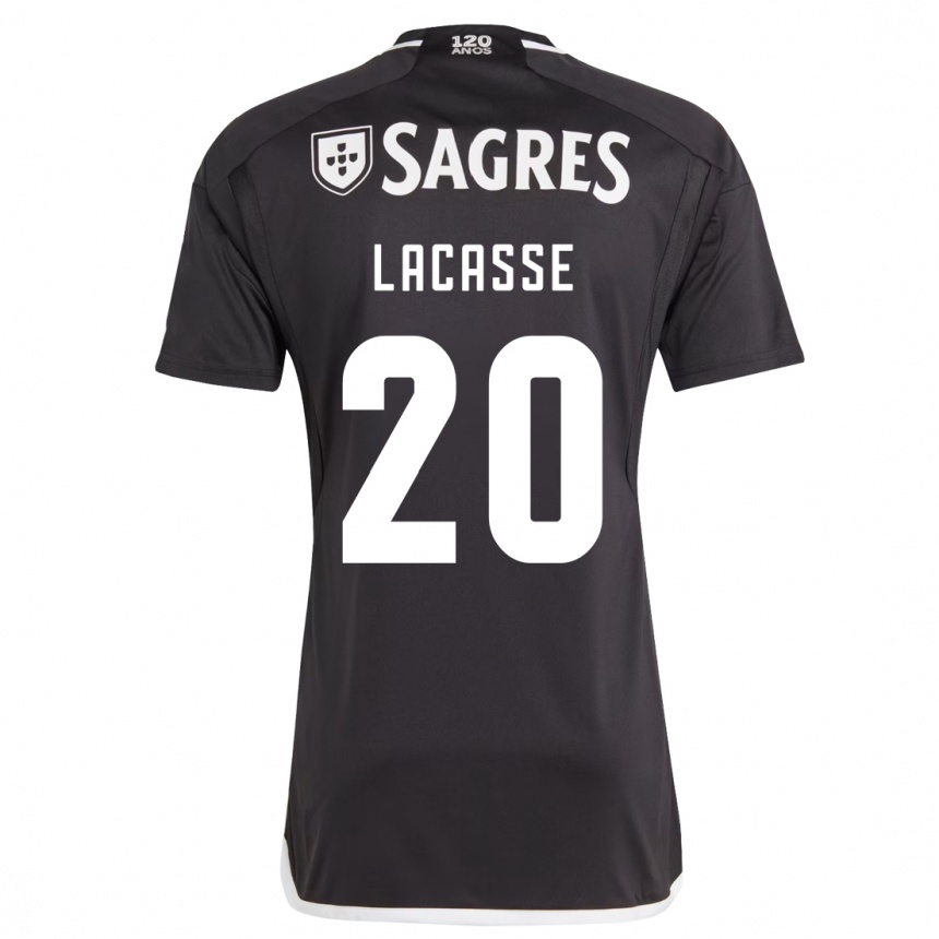 Niño Fútbol Camiseta Cloe Lacasse #20 Negro 2ª Equipación 2023/24 México