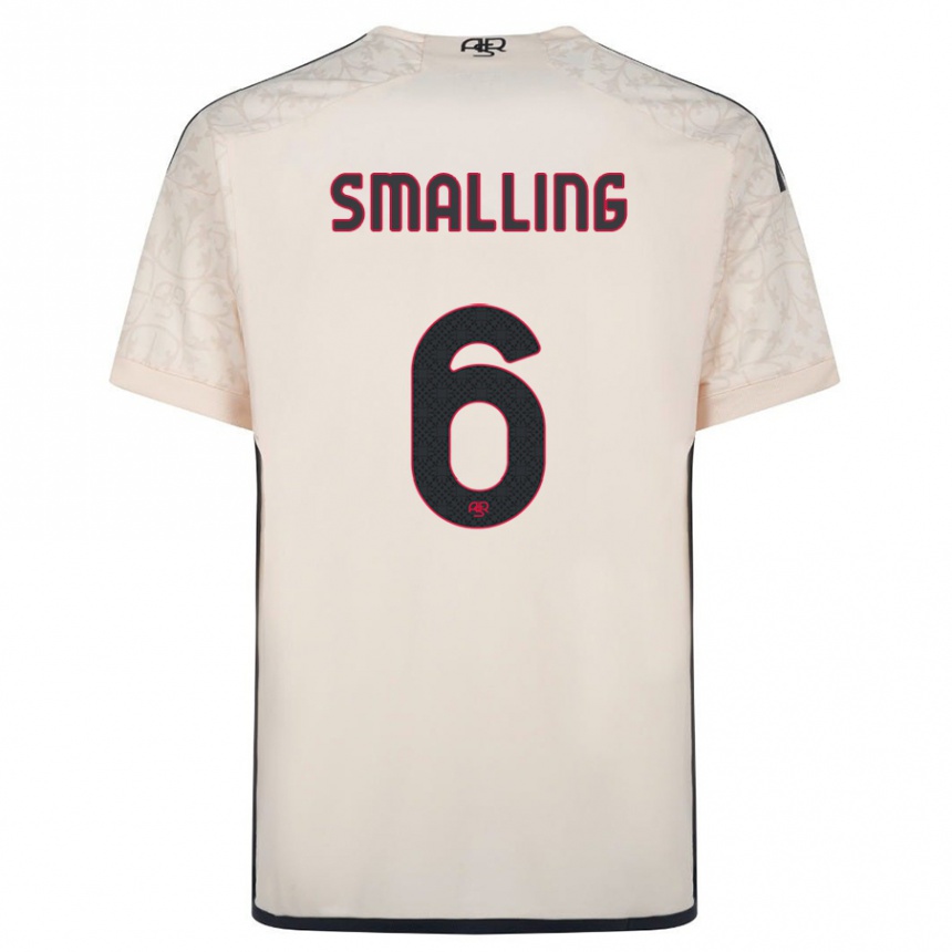 Niño Fútbol Camiseta Chris Smalling #6 Blanquecino 2ª Equipación 2023/24 México