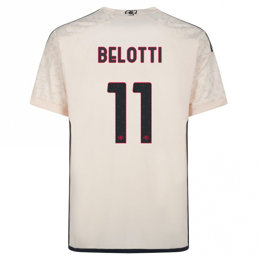 Niño Fútbol Camiseta Andrea Belotti #11 Blanquecino 2ª Equipación 2023/24 México