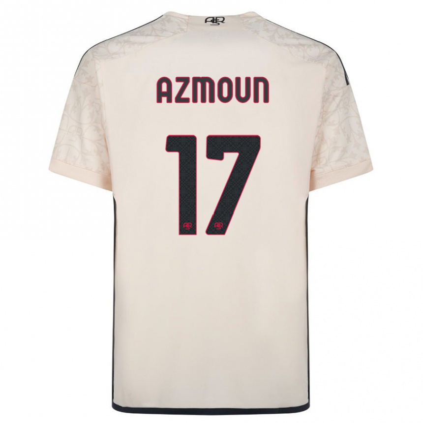 Niño Fútbol Camiseta Sardar Azmoun #17 Blanquecino 2ª Equipación 2023/24 México