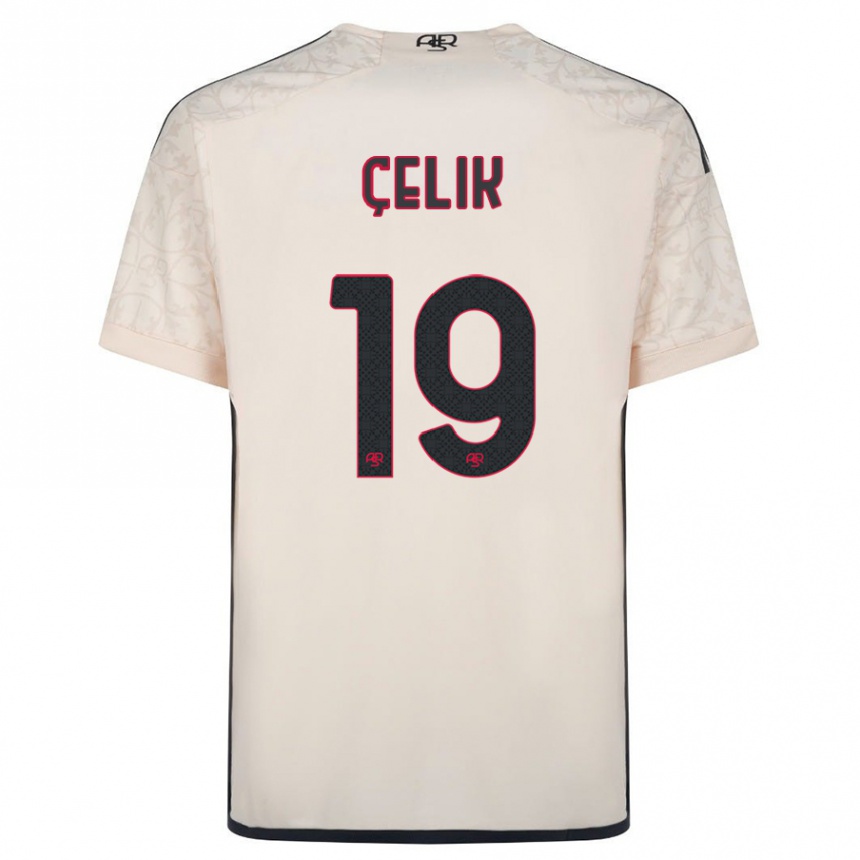 Niño Fútbol Camiseta Zeki Celik #19 Blanquecino 2ª Equipación 2023/24 México