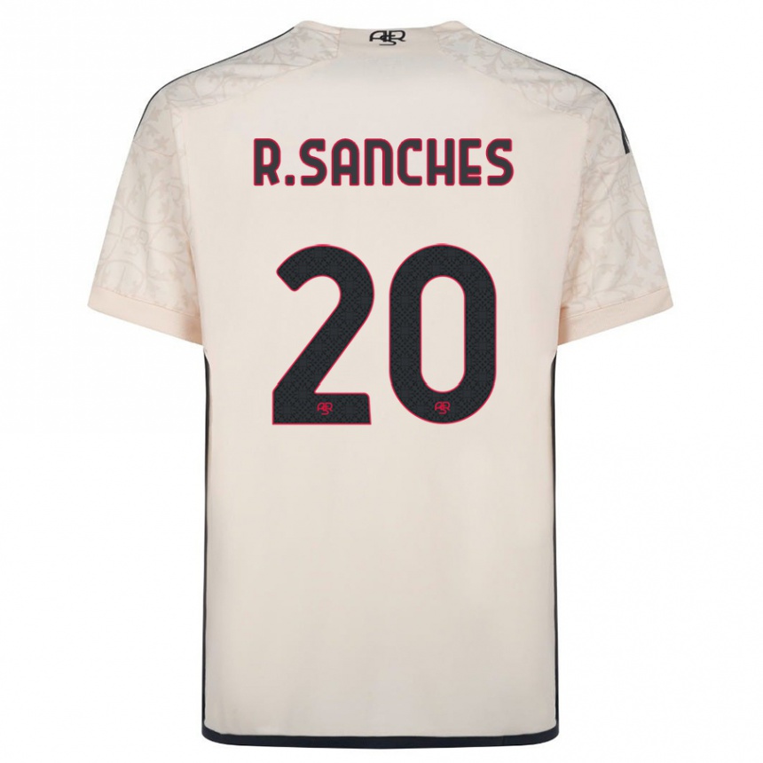 Niño Fútbol Camiseta Renato Sanches #20 Blanquecino 2ª Equipación 2023/24 México