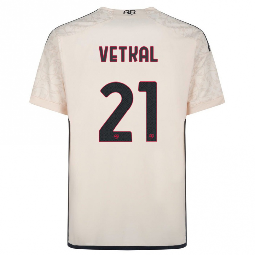 Niño Fútbol Camiseta Martin Vetkal #21 Blanquecino 2ª Equipación 2023/24 México