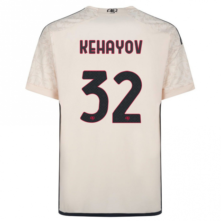 Niño Fútbol Camiseta Atanas Kehayov #32 Blanquecino 2ª Equipación 2023/24 México