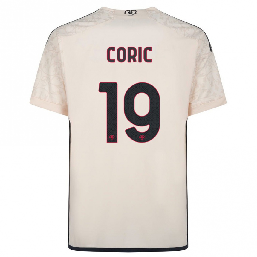 Niño Fútbol Camiseta Ante Coric #19 Blanquecino 2ª Equipación 2023/24 México