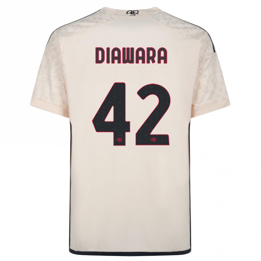 Niño Fútbol Camiseta Amadou Diawara #42 Blanquecino 2ª Equipación 2023/24 México