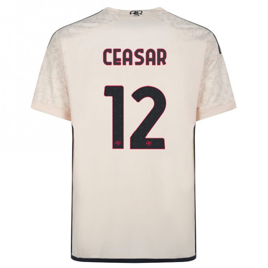 Niño Fútbol Camiseta Camelia Ceasar #12 Blanquecino 2ª Equipación 2023/24 México