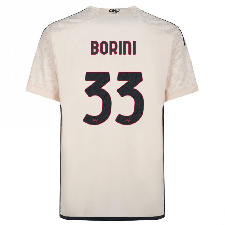 Niño Fútbol Camiseta Joyce Borini #33 Blanquecino 2ª Equipación 2023/24 México