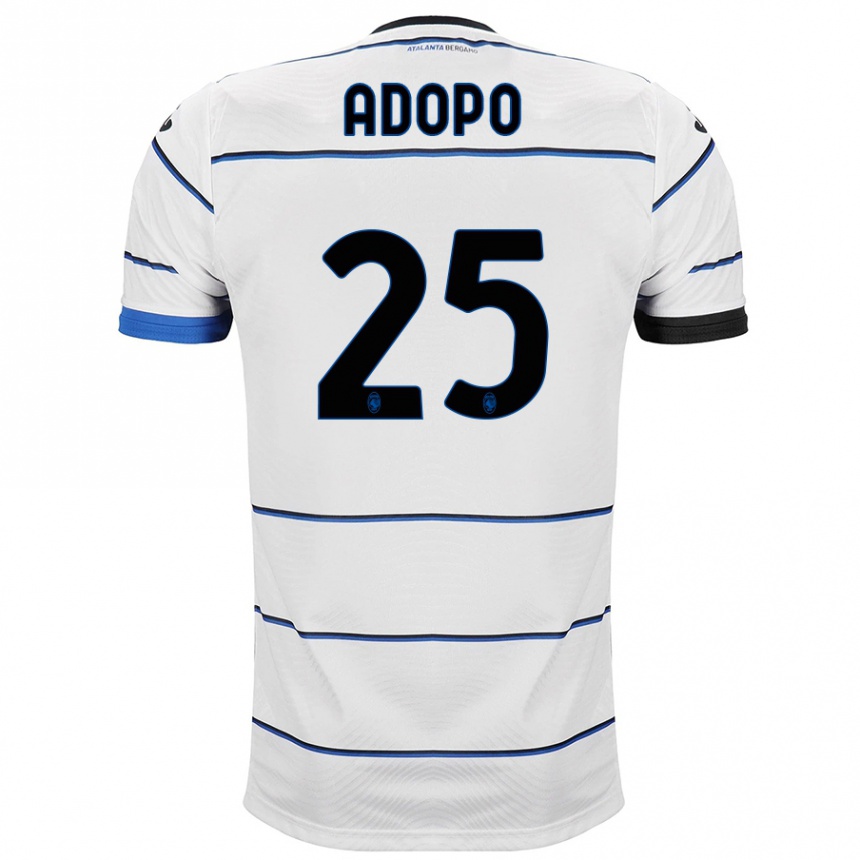 Niño Fútbol Camiseta Michel Adopo #25 Blanco 2ª Equipación 2023/24 México