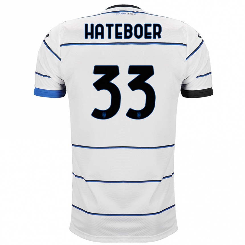 Niño Fútbol Camiseta Hans Hateboer #33 Blanco 2ª Equipación 2023/24 México