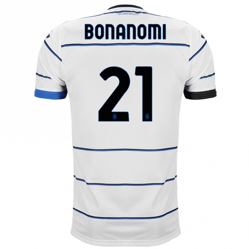 Niño Fútbol Camiseta Andrea Bonanomi #21 Blanco 2ª Equipación 2023/24 México