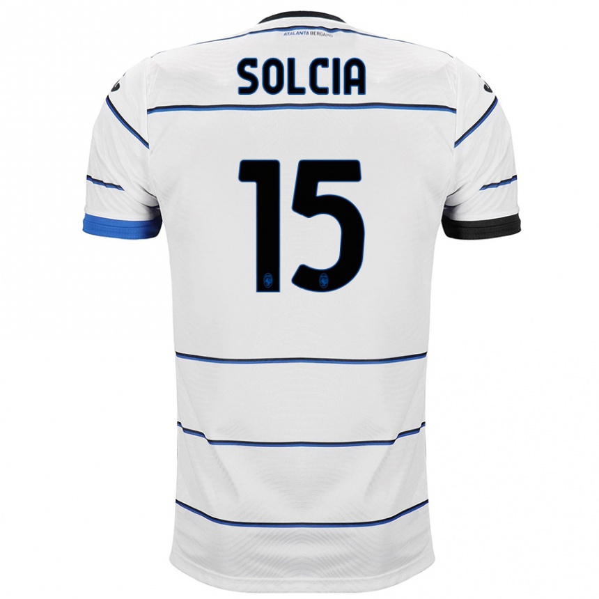 Niño Fútbol Camiseta Daniele Solcia #15 Blanco 2ª Equipación 2023/24 México