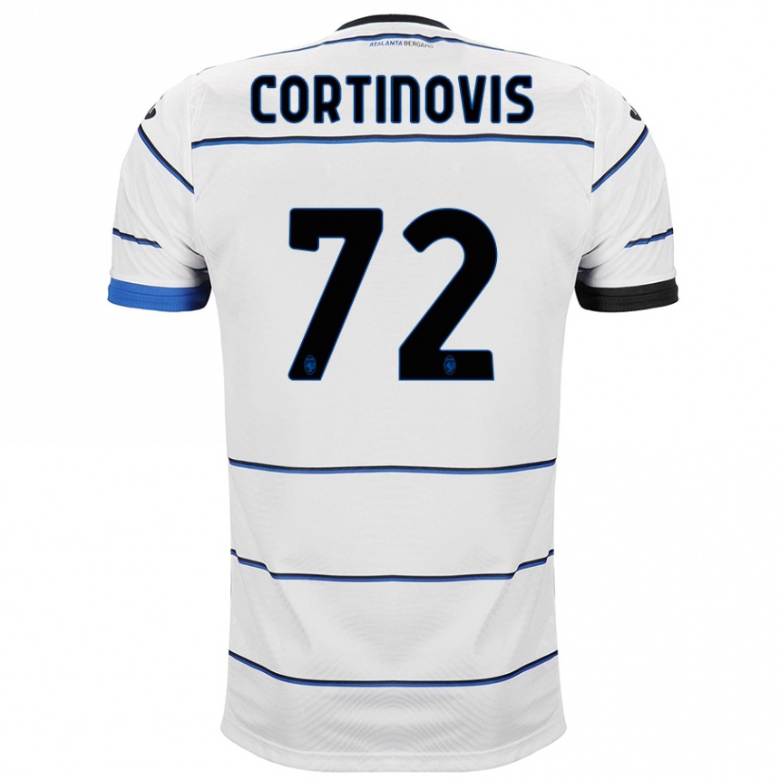 Niño Fútbol Camiseta Alessandro Cortinovis #72 Blanco 2ª Equipación 2023/24 México