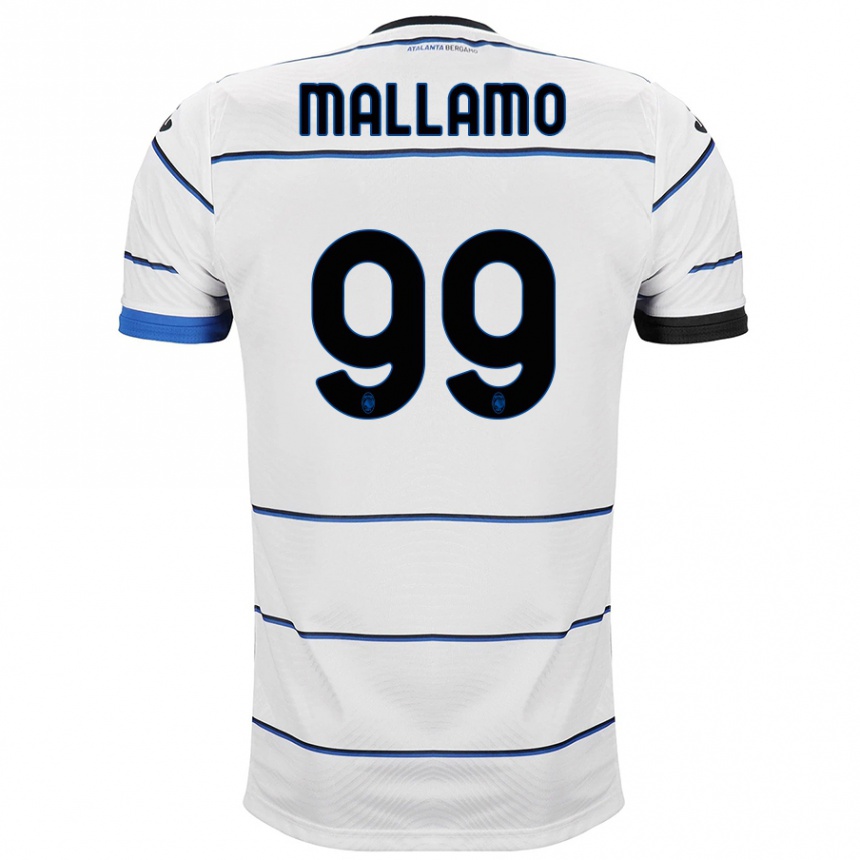 Niño Fútbol Camiseta Alessandro Mallamo #99 Blanco 2ª Equipación 2023/24 México