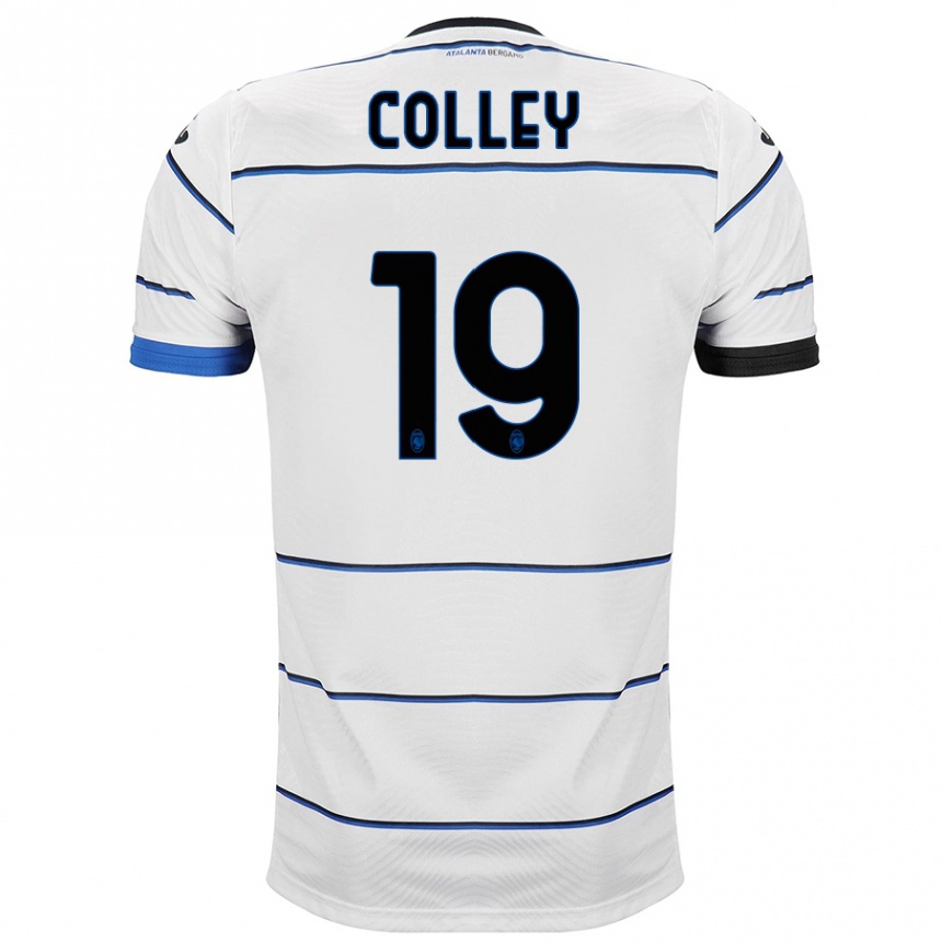 Niño Fútbol Camiseta Ebrima Colley #19 Blanco 2ª Equipación 2023/24 México