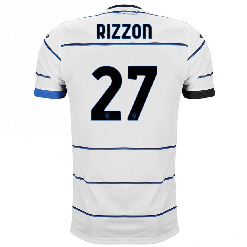 Niño Fútbol Camiseta Giulia Rizzon #27 Blanco 2ª Equipación 2023/24 México