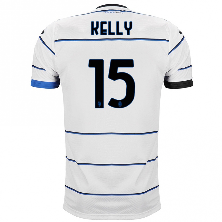 Niño Fútbol Camiseta Maegan Kelly #15 Blanco 2ª Equipación 2023/24 México