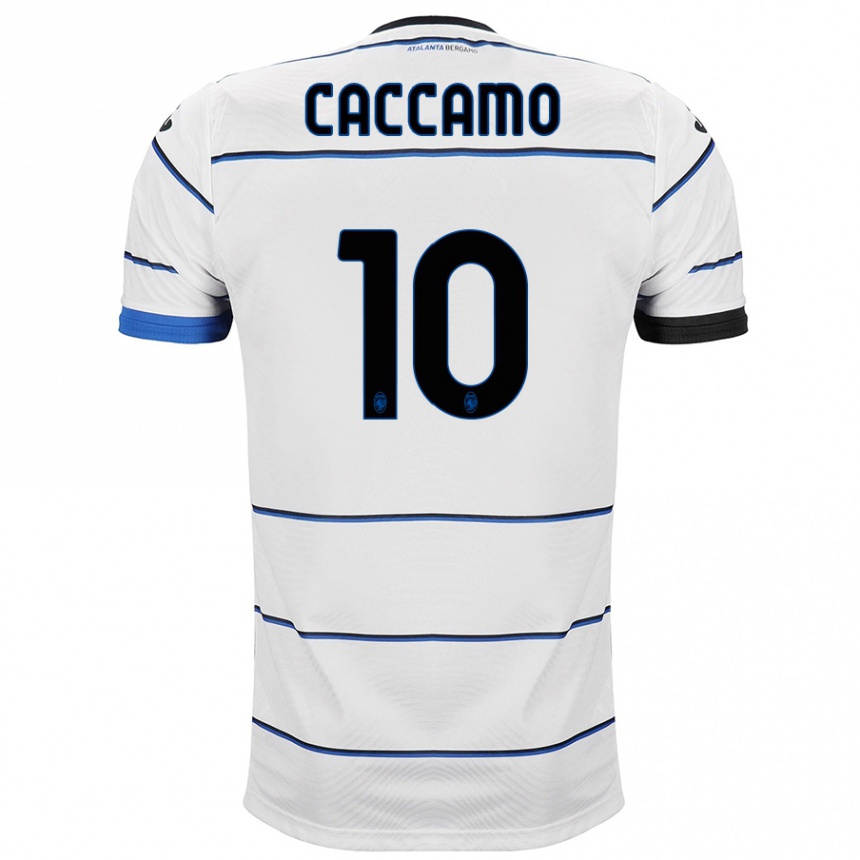 Niño Fútbol Camiseta Patrizia Caccamo #10 Blanco 2ª Equipación 2023/24 México