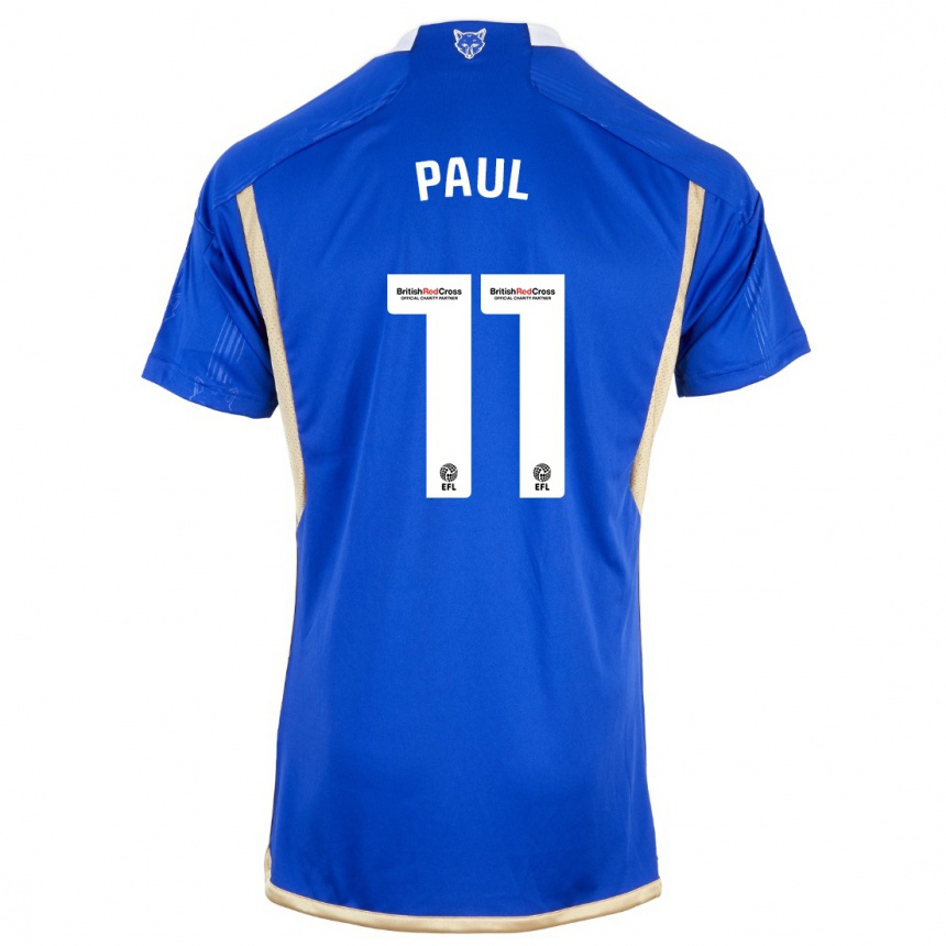 Hombre Fútbol Camiseta Lachante Paul #11 Azul Real 1ª Equipación 2023/24 México