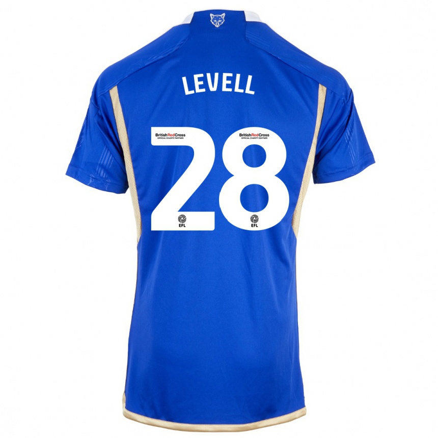 Hombre Fútbol Camiseta Kirstie Levell #28 Azul Real 1ª Equipación 2023/24 México