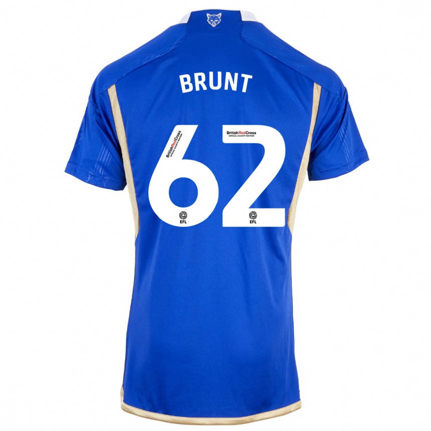 Hombre Fútbol Camiseta Lewis Brunt #62 Azul Real 1ª Equipación 2023/24 México