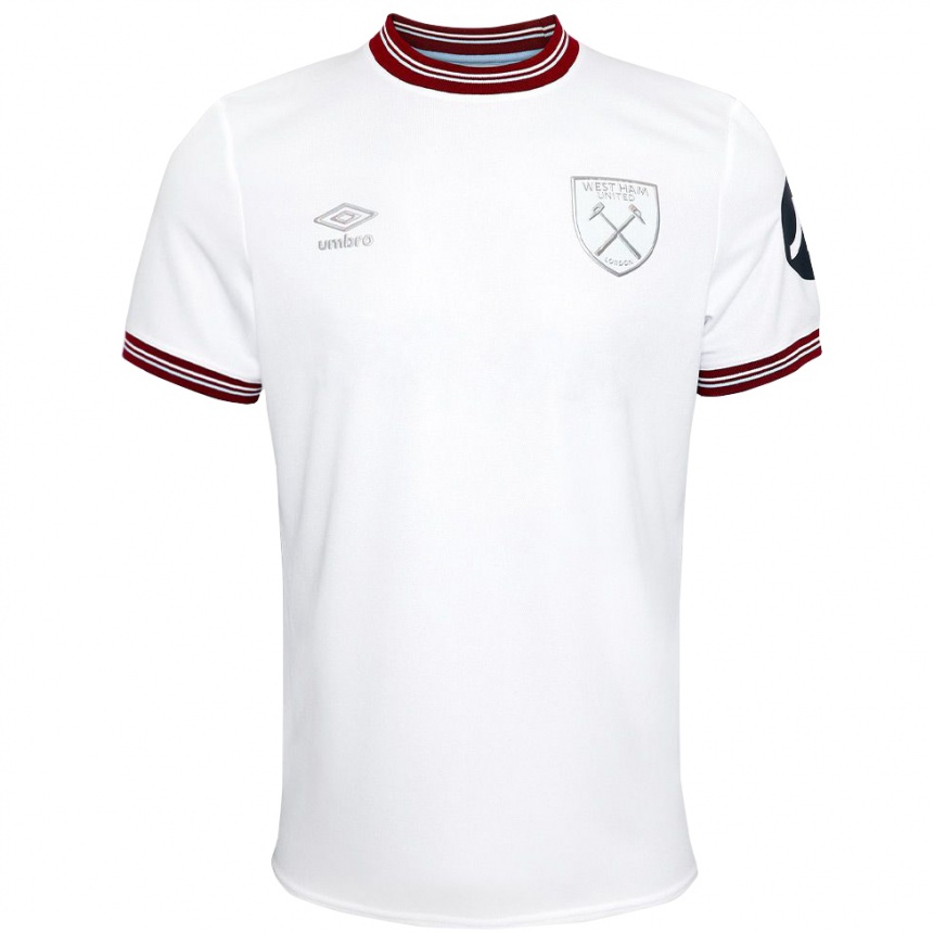 Hombre Fútbol Camiseta Archie Woods #63 Blanco 2ª Equipación 2023/24 México