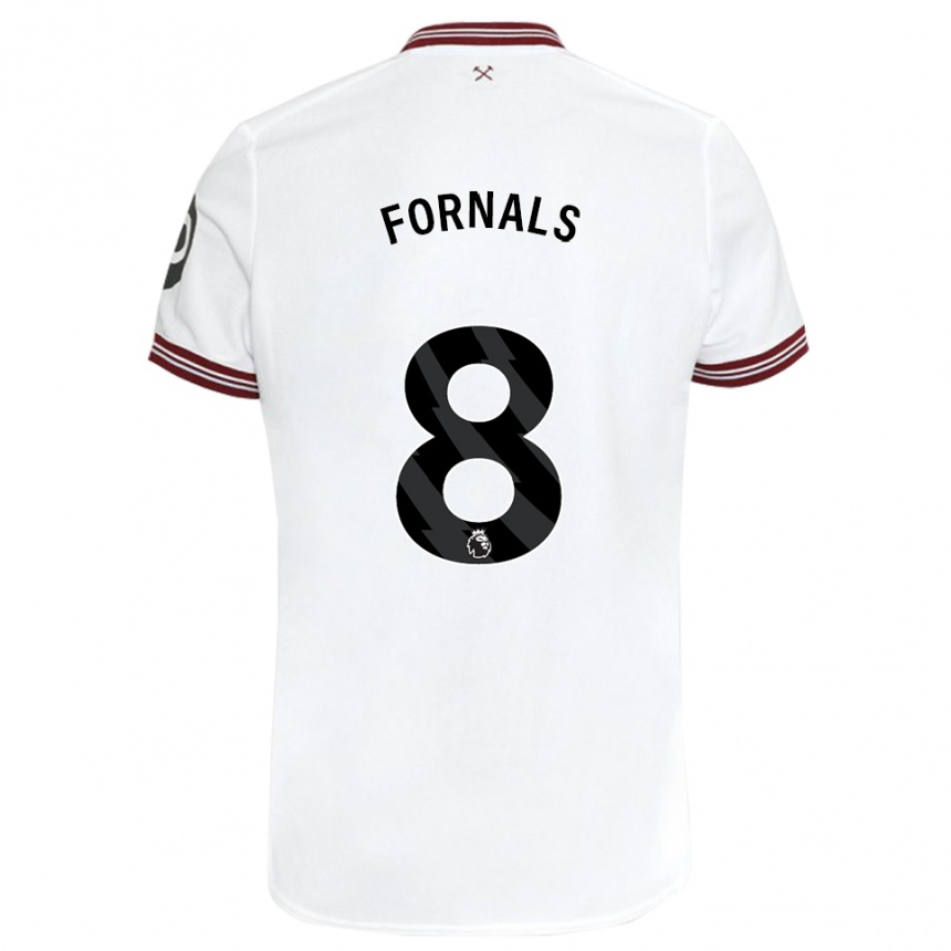 Hombre Fútbol Camiseta Pablo Fornals #8 Blanco 2ª Equipación 2023/24 México