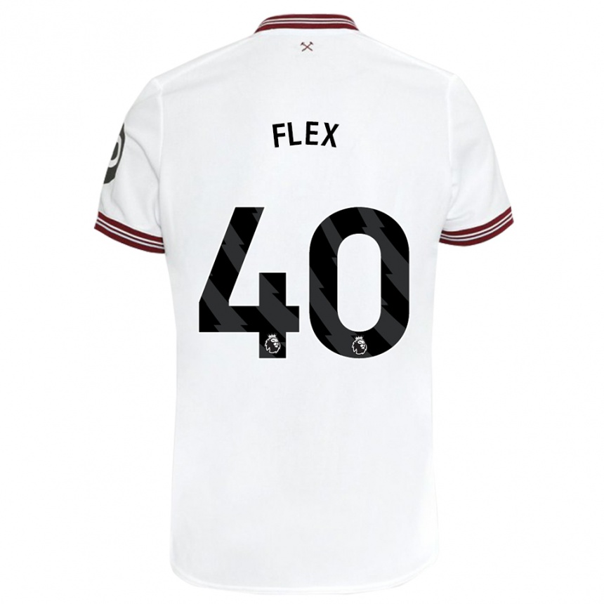 Hombre Fútbol Camiseta Armstrong Oko Flex #40 Blanco 2ª Equipación 2023/24 México