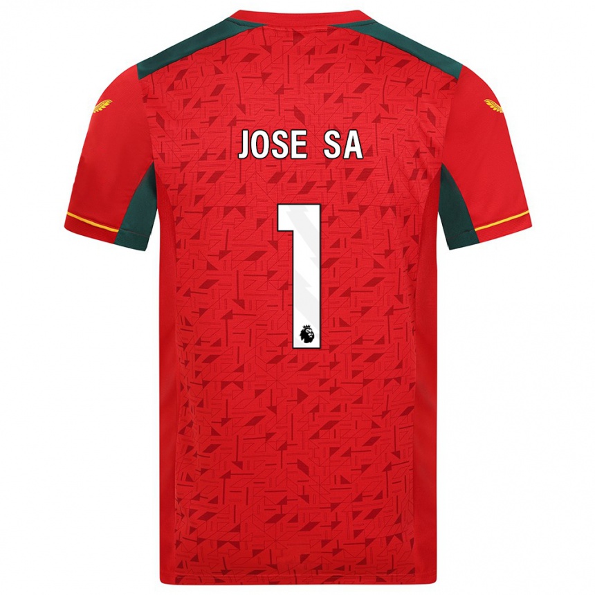 Hombre Fútbol Camiseta José Sá #1 Rojo 2ª Equipación 2023/24 México