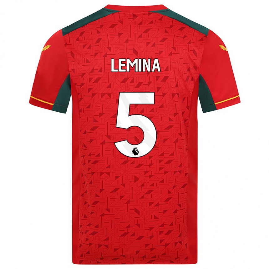 Hombre Fútbol Camiseta Mario Lemina #5 Rojo 2ª Equipación 2023/24 México