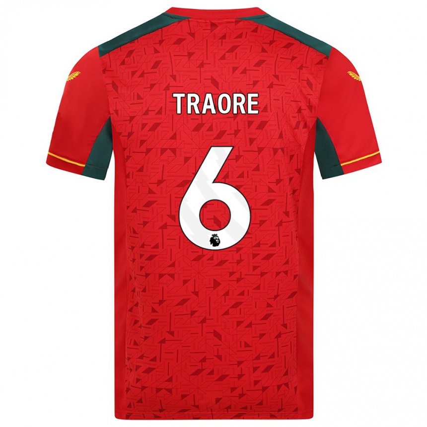 Hombre Fútbol Camiseta Boubacar Traoré #6 Rojo 2ª Equipación 2023/24 México