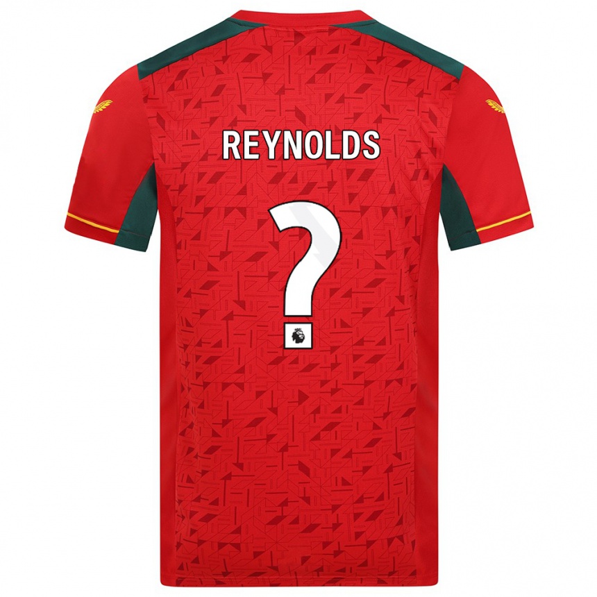 Hombre Fútbol Camiseta Fabian Reynolds #0 Rojo 2ª Equipación 2023/24 México