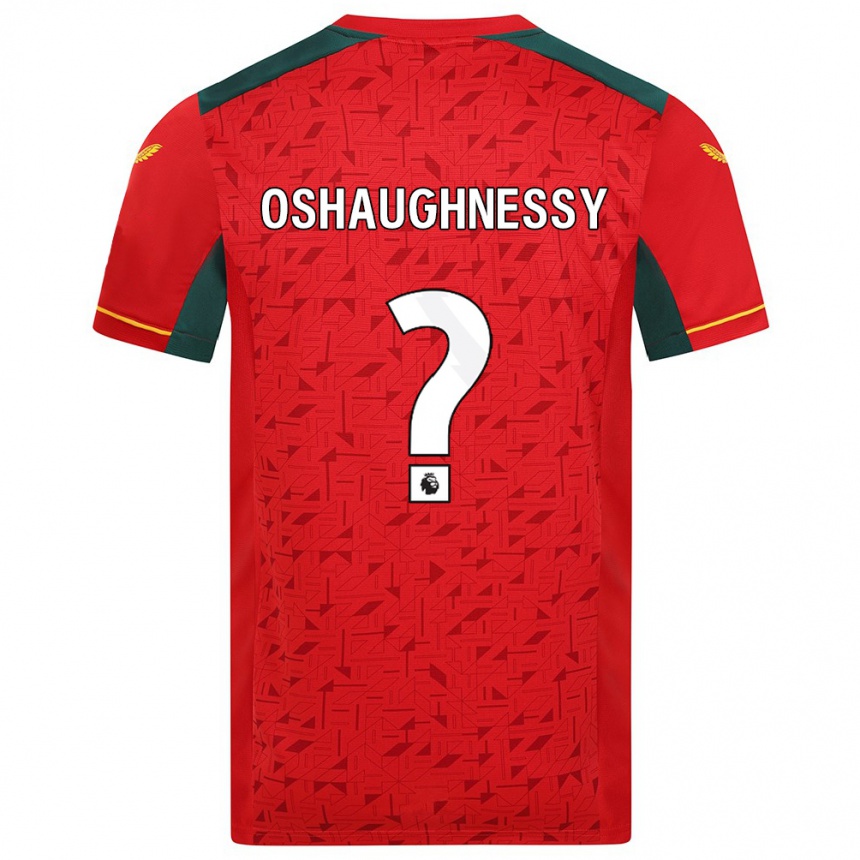 Hombre Fútbol Camiseta Joe Oshaughnessy #0 Rojo 2ª Equipación 2023/24 México