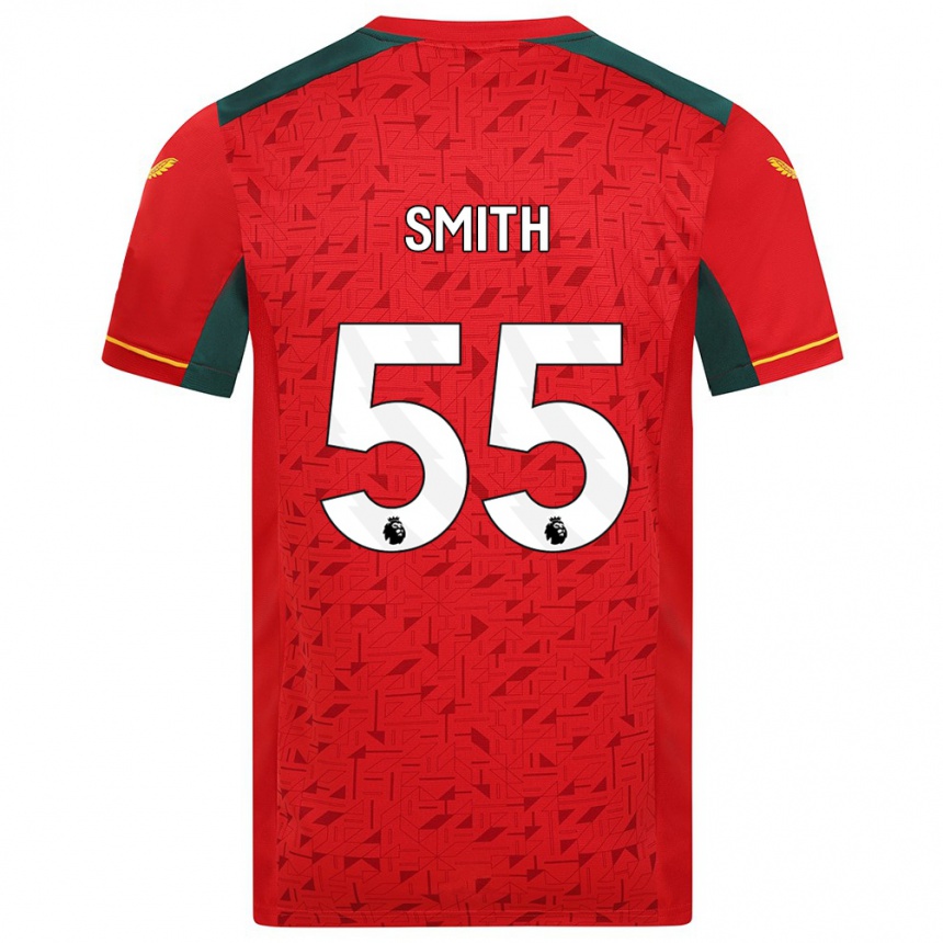 Hombre Fútbol Camiseta Jackson Smith #55 Rojo 2ª Equipación 2023/24 México