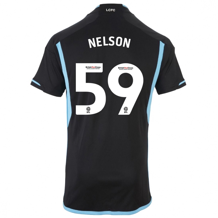 Hombre Fútbol Camiseta Ronny Nelson #59 Negro 2ª Equipación 2023/24 México