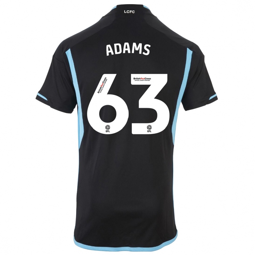 Hombre Fútbol Camiseta Bayli Spencer Adams #63 Negro 2ª Equipación 2023/24 México