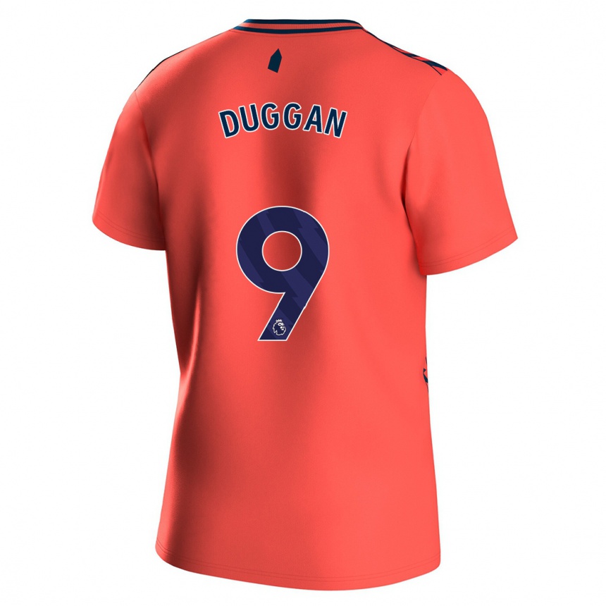 Hombre Fútbol Camiseta Toni Duggan #9 Coralino 2ª Equipación 2023/24 México