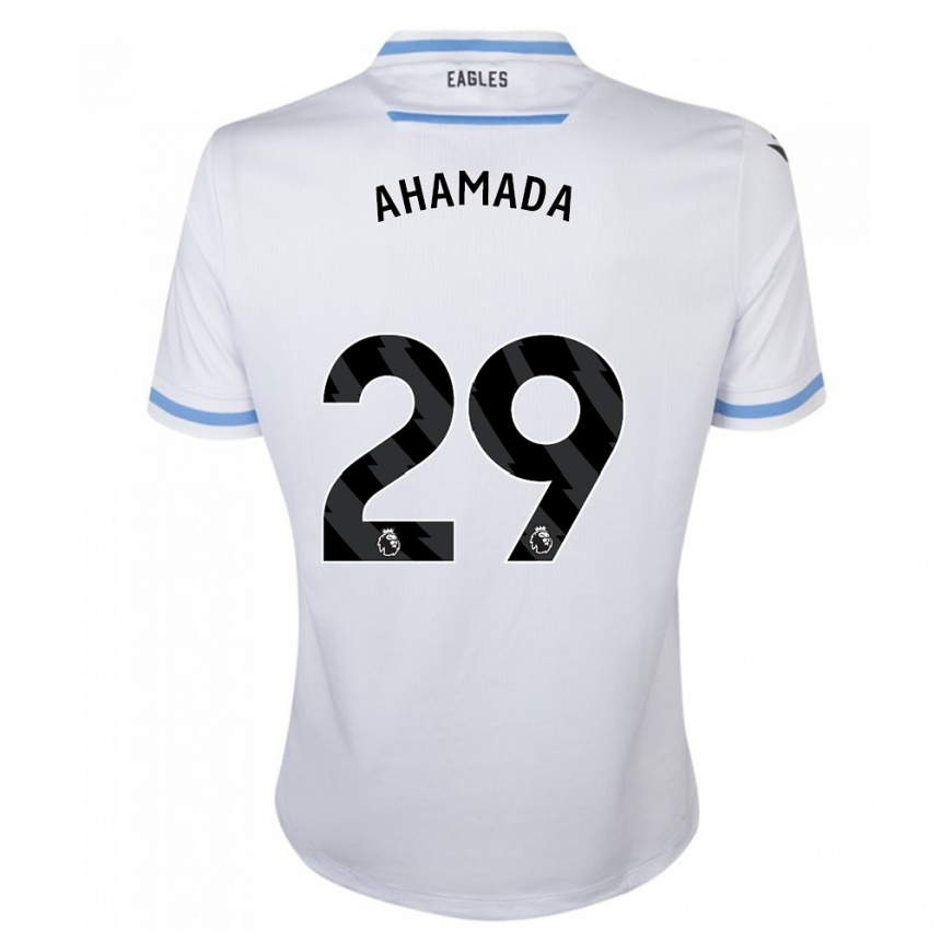 Hombre Fútbol Camiseta Naouirou Ahamada #29 Blanco 2ª Equipación 2023/24 México