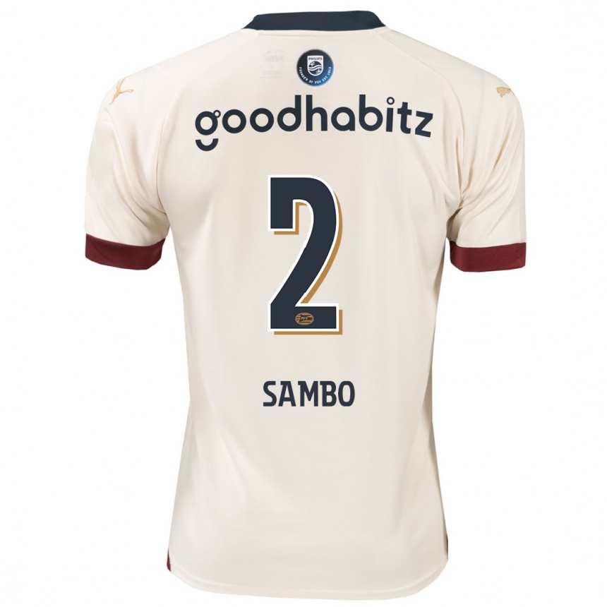 Hombre Fútbol Camiseta Shurandy Sambo #2 Blanquecino 2ª Equipación 2023/24 México