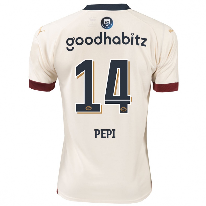 Hombre Fútbol Camiseta Ricardo Pepi #14 Blanquecino 2ª Equipación 2023/24 México