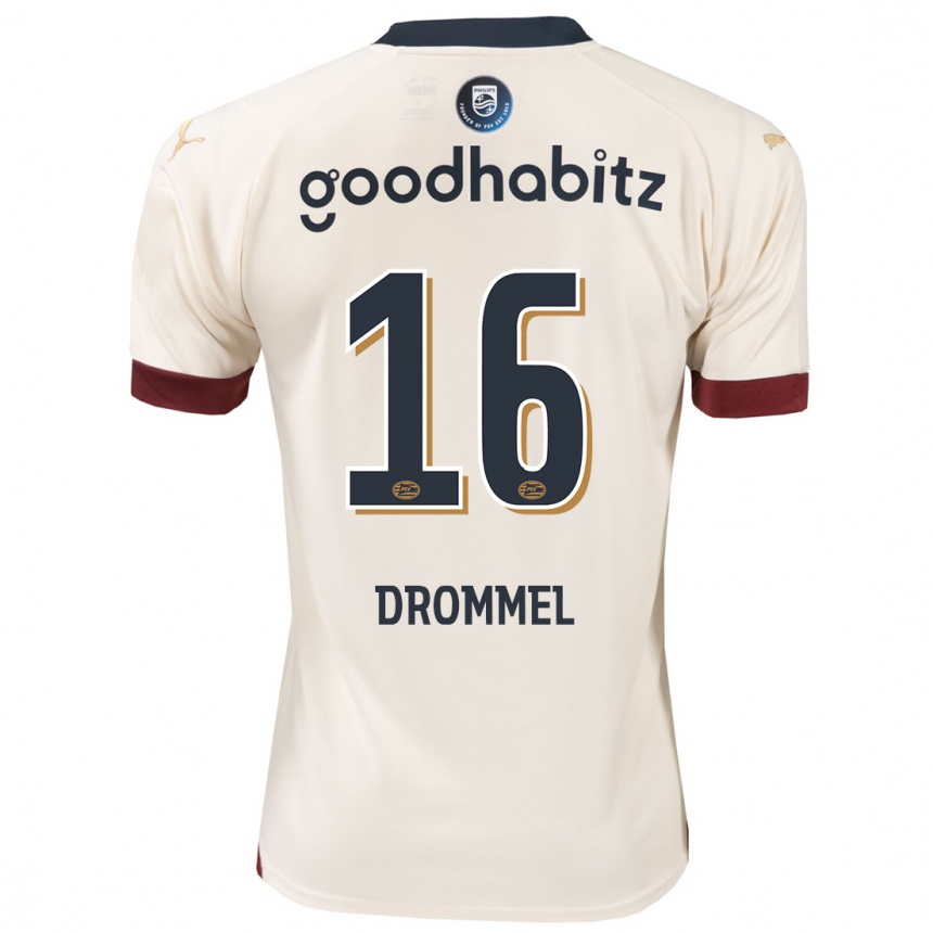 Hombre Fútbol Camiseta Joël Drommel #16 Blanquecino 2ª Equipación 2023/24 México