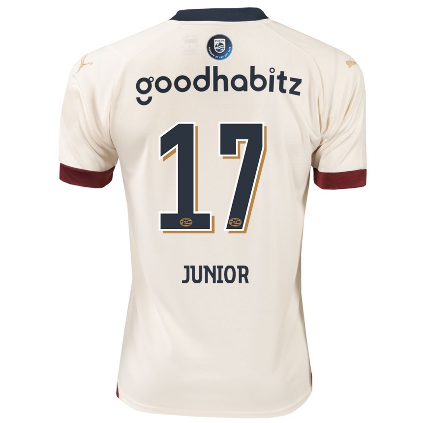 Hombre Fútbol Camiseta Mauro Júnior #17 Blanquecino 2ª Equipación 2023/24 México