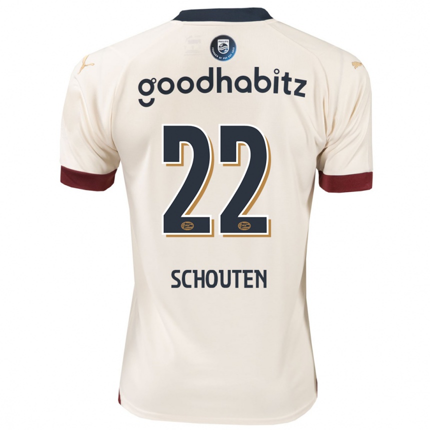 Hombre Fútbol Camiseta Jerdy Schouten #22 Blanquecino 2ª Equipación 2023/24 México